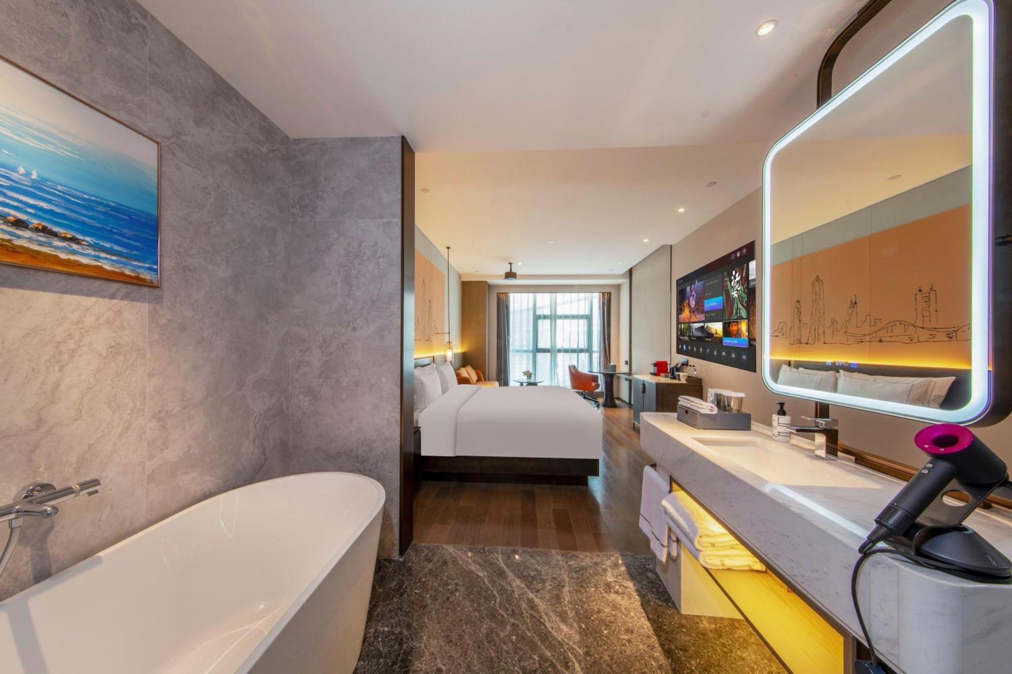 Urcove By Hyatt Shenzhen Luohu Hotell Exteriör bild