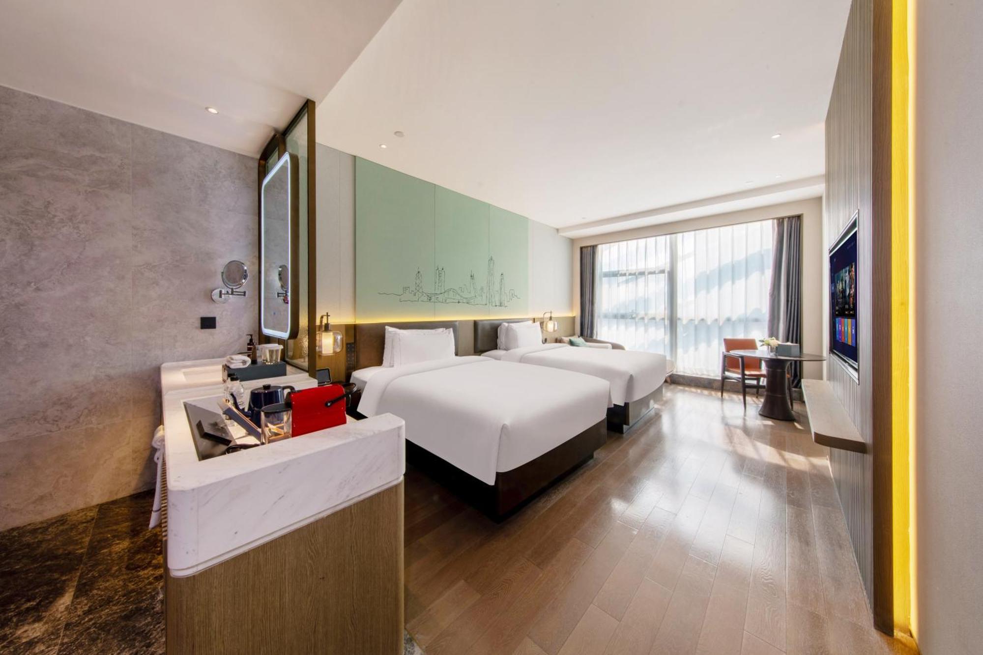 Urcove By Hyatt Shenzhen Luohu Hotell Exteriör bild